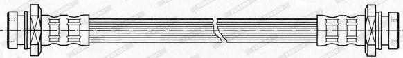 Ferodo FHY2585 - Спирачен маркуч vvparts.bg