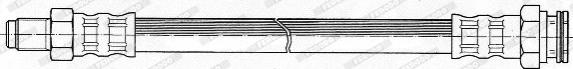 Ferodo FHY2074 - Спирачен маркуч vvparts.bg