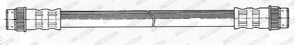 Ferodo FHY2075 - Спирачен маркуч vvparts.bg