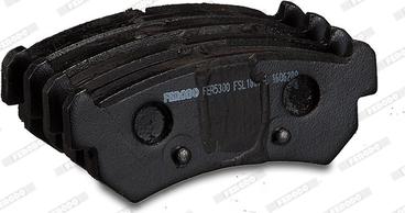Ferodo FSL1889-D - Комплект спирачно феродо, дискови спирачки vvparts.bg