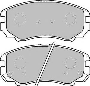 Ferodo FSL1733 - Комплект спирачно феродо, дискови спирачки vvparts.bg