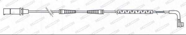 Ferodo FWI329 - Предупредителен контактен сензор, износване на накладките vvparts.bg