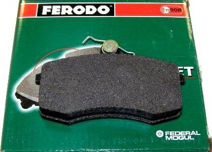 Ferodo TAR527B - Комплект спирачно феродо, дискови спирачки vvparts.bg