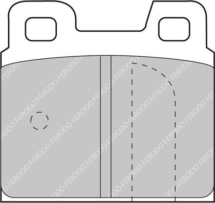 Ferodo Racing FCP93H - Комплект спирачно феродо, дискови спирачки vvparts.bg