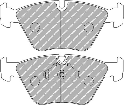 Ferodo Racing FDS1073 - Комплект спирачно феродо, дискови спирачки vvparts.bg