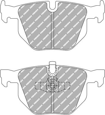 Ferodo Racing FCP1808H - Комплект спирачно феродо, дискови спирачки vvparts.bg