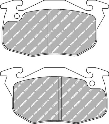 Ferodo Racing FCP393H - Комплект спирачно феродо, дискови спирачки vvparts.bg