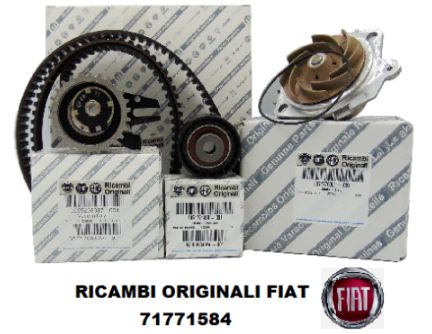 FIAT 71771584 - Водна помпа+ к-кт ангренажен ремък vvparts.bg