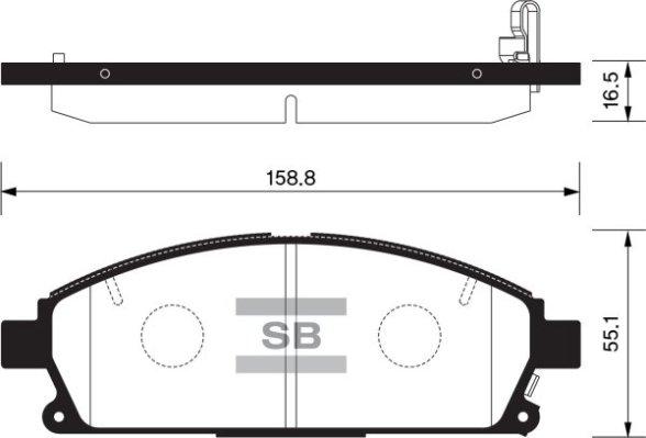 Pagid 8DB 355 009-661 - Комплект спирачно феродо, дискови спирачки vvparts.bg