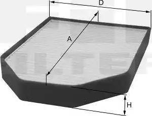 FIL Filter HCK 7062-2 - Филтър купе (поленов филтър) vvparts.bg