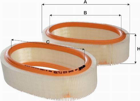 FIL Filter HP 2045 - Въздушен филтър vvparts.bg