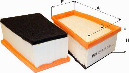 Mann-Filter C1858 - Въздушен филтър vvparts.bg