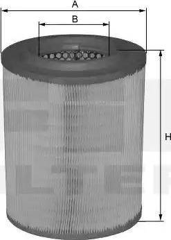 FIL Filter HPU 4431 - Въздушен филтър vvparts.bg