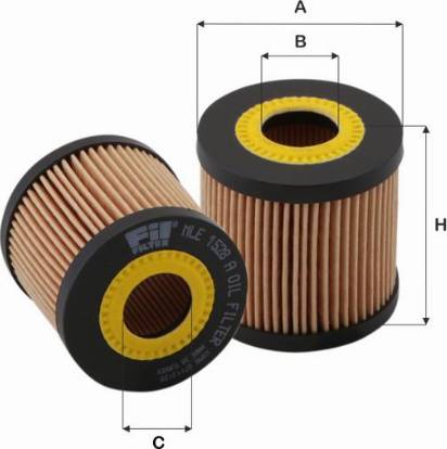 FIL Filter MLE 1528 A - Маслен филтър vvparts.bg