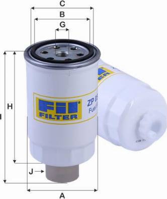 FIL Filter ZP 05 EF - Горивен филтър vvparts.bg