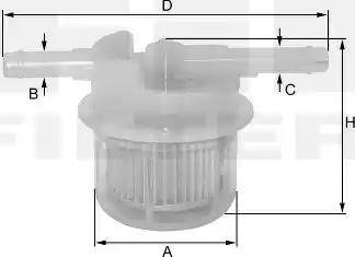 FIL Filter ZP 8060 FP - Горивен филтър vvparts.bg