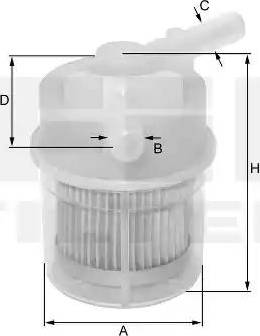 FIL Filter ZP 8061 FP - Горивен филтър vvparts.bg