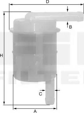 FIL Filter ZP 8068 FP - Горивен филтър vvparts.bg