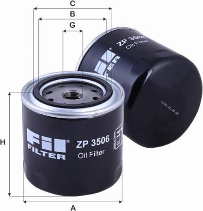 FIL Filter ZP 3506 - Маслен филтър vvparts.bg