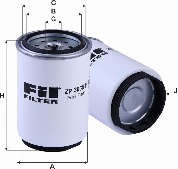 FIL Filter ZP 3035 F - Горивен филтър vvparts.bg