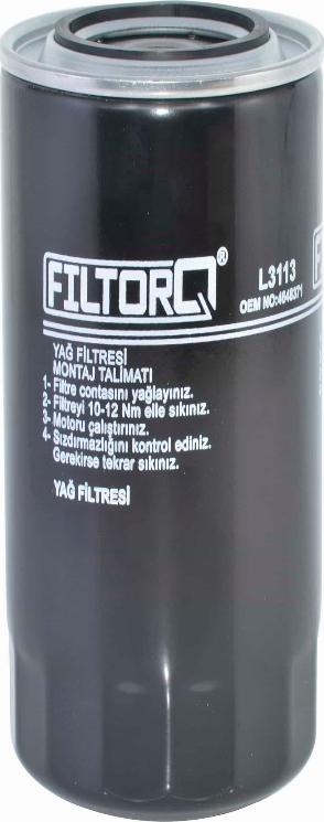 FILTORQ L3113 - Маслен филтър vvparts.bg