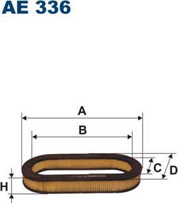 Filtron AE336 - Въздушен филтър vvparts.bg