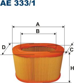 Filtron AE333/1 - Въздушен филтър vvparts.bg