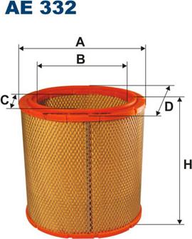 Filtron AE332 - Въздушен филтър vvparts.bg