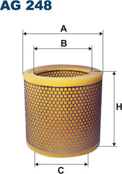 Filtron AG248 - Въздушен филтър vvparts.bg