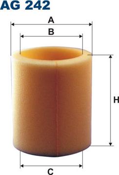 Filtron AG242 - Въздушен филтър vvparts.bg