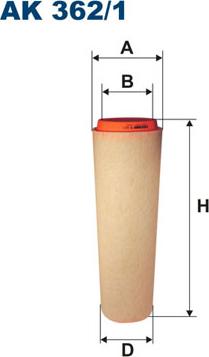 Filtron AK362/1 - Въздушен филтър vvparts.bg