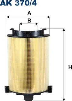 Filtron AK370/4 - Въздушен филтър vvparts.bg