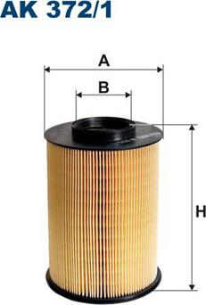 Filtron AK372/1 - Въздушен филтър vvparts.bg