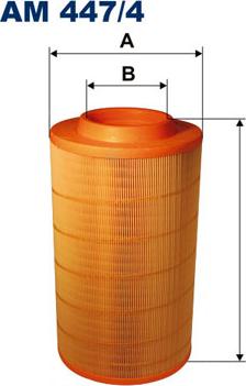 Filtron AM447/4 - Въздушен филтър vvparts.bg