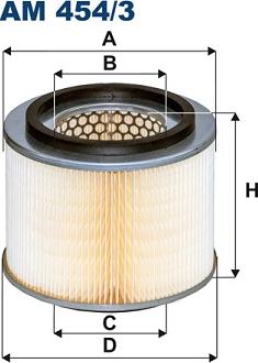 Filtron AM454/3 - Въздушен филтър vvparts.bg