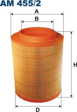 Filtron AM455/2 - Въздушен филтър vvparts.bg