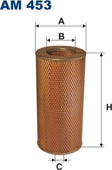 Filtron AM453 - Въздушен филтър vvparts.bg