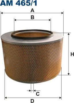 Filtron AM465/1 - Въздушен филтър vvparts.bg