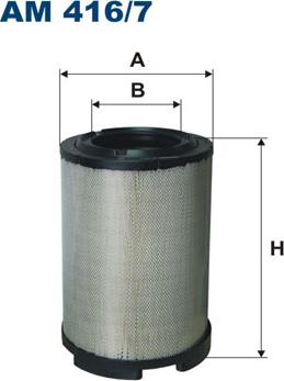 Filtron AM416/7 - Въздушен филтър vvparts.bg