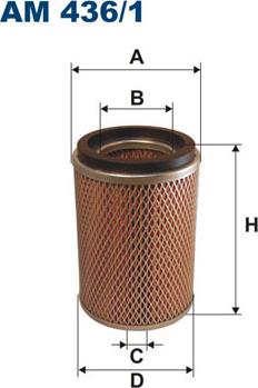 Filtron AM436/1 - Въздушен филтър vvparts.bg