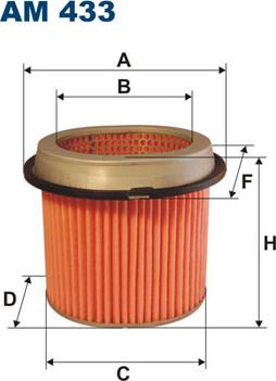 Filtron AM433 - Въздушен филтър vvparts.bg