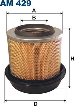 Filtron AM429 - Въздушен филтър vvparts.bg