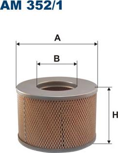 Filtron AM352/1 - Въздушен филтър vvparts.bg