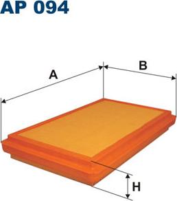 Filtron AP094 - Въздушен филтър vvparts.bg