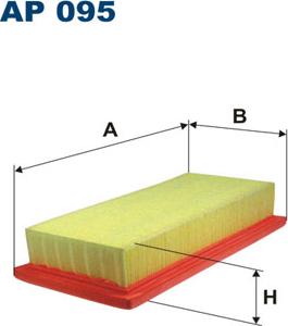 Filtron AP095 - Въздушен филтър vvparts.bg