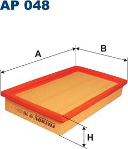 Filtron AP048 - Въздушен филтър vvparts.bg