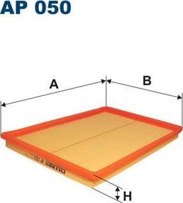 Filtron AP050 - Въздушен филтър vvparts.bg