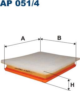 Filtron AP051/4 - Въздушен филтър vvparts.bg