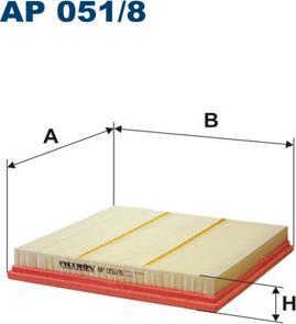 Filtron AP051/8 - Въздушен филтър vvparts.bg