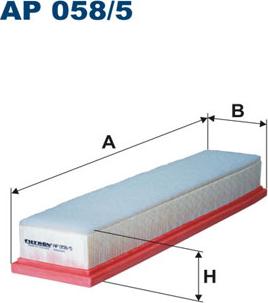 Filtron AP058/5 - Въздушен филтър vvparts.bg